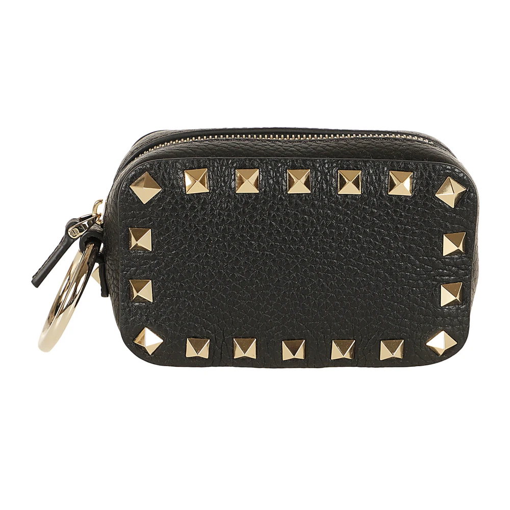 Valentino Garavani Rockstud Mini Vanity Case Black Dames