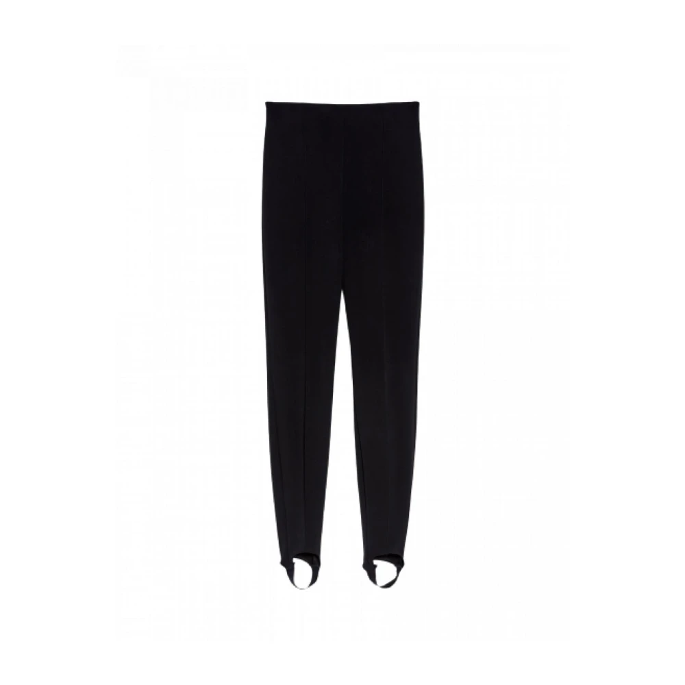 Pennyblack Hoge taille technische stof broek Black Dames