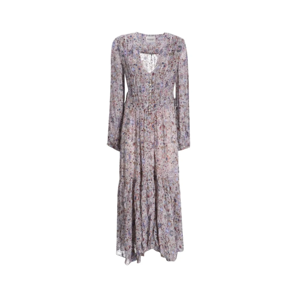 Isabel Marant Kvinno Multicolor Klänningar Dam, Xs, Maxi Klänning