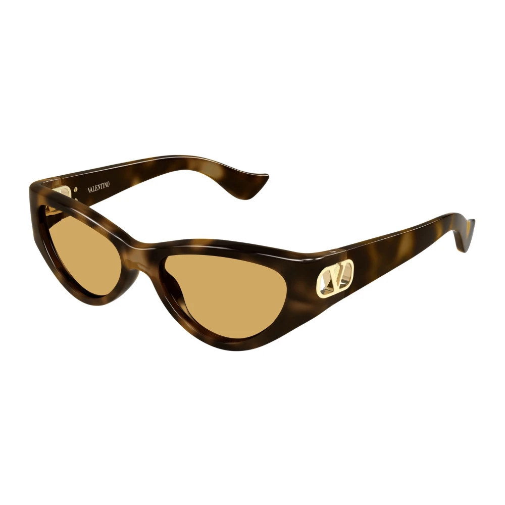Valentino Women's Brown Sunglasses, 54 Mm, Vlogo Signature Cat-Eye Sunglasses