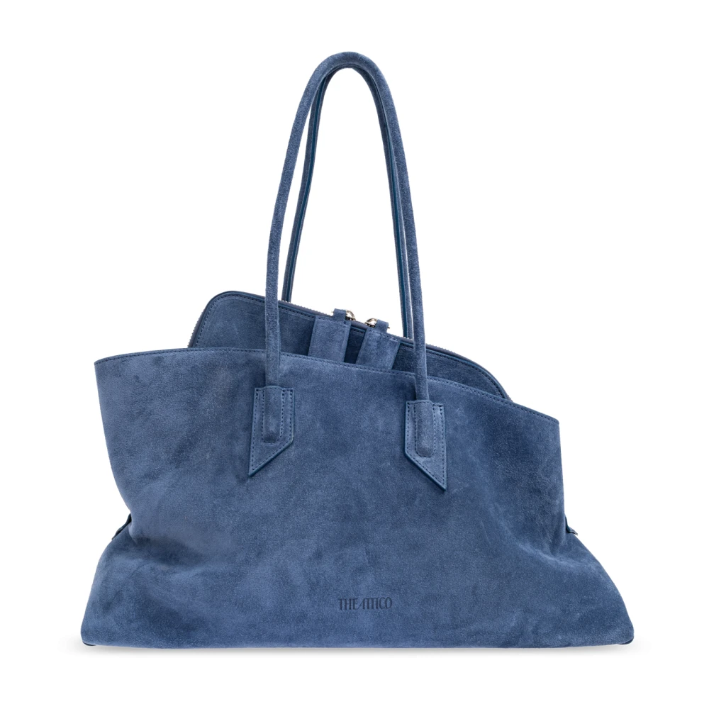 The Attico Women's Blue La Passeggiata Medium Bag