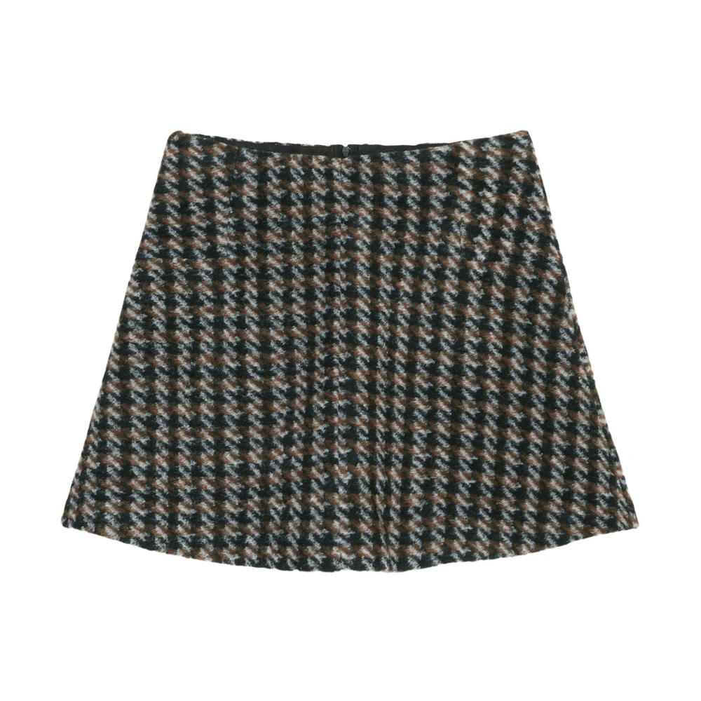 Marc O'Polo Uitlopende minirok Black Dames