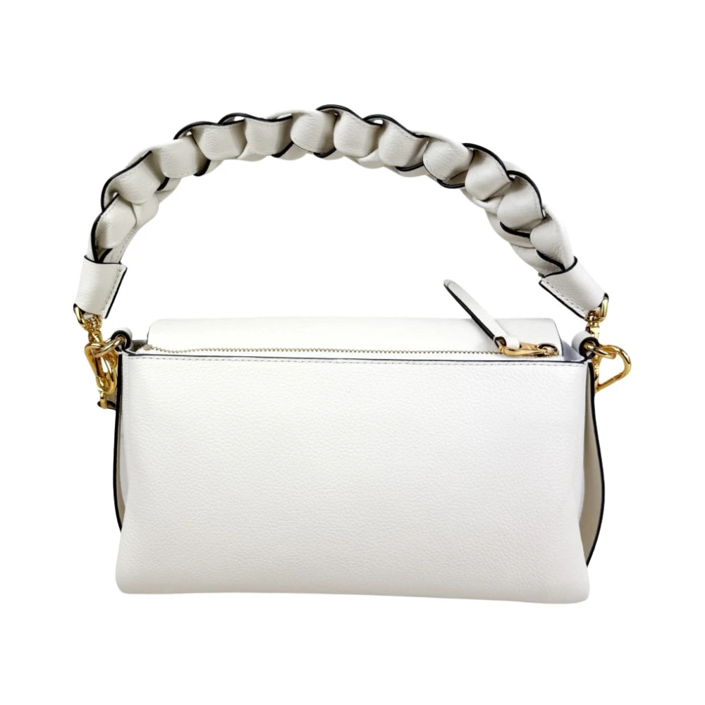 Coccinelle Women's White Handbags, One Size, Boheme Grana Double Shoulder Bag