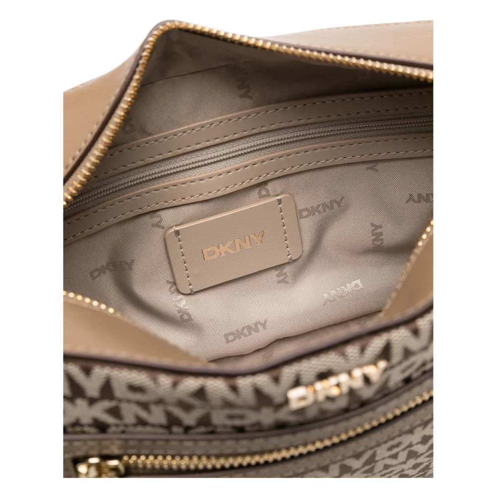 DKNY Casual Beige Crossbody Tas Beige Dames