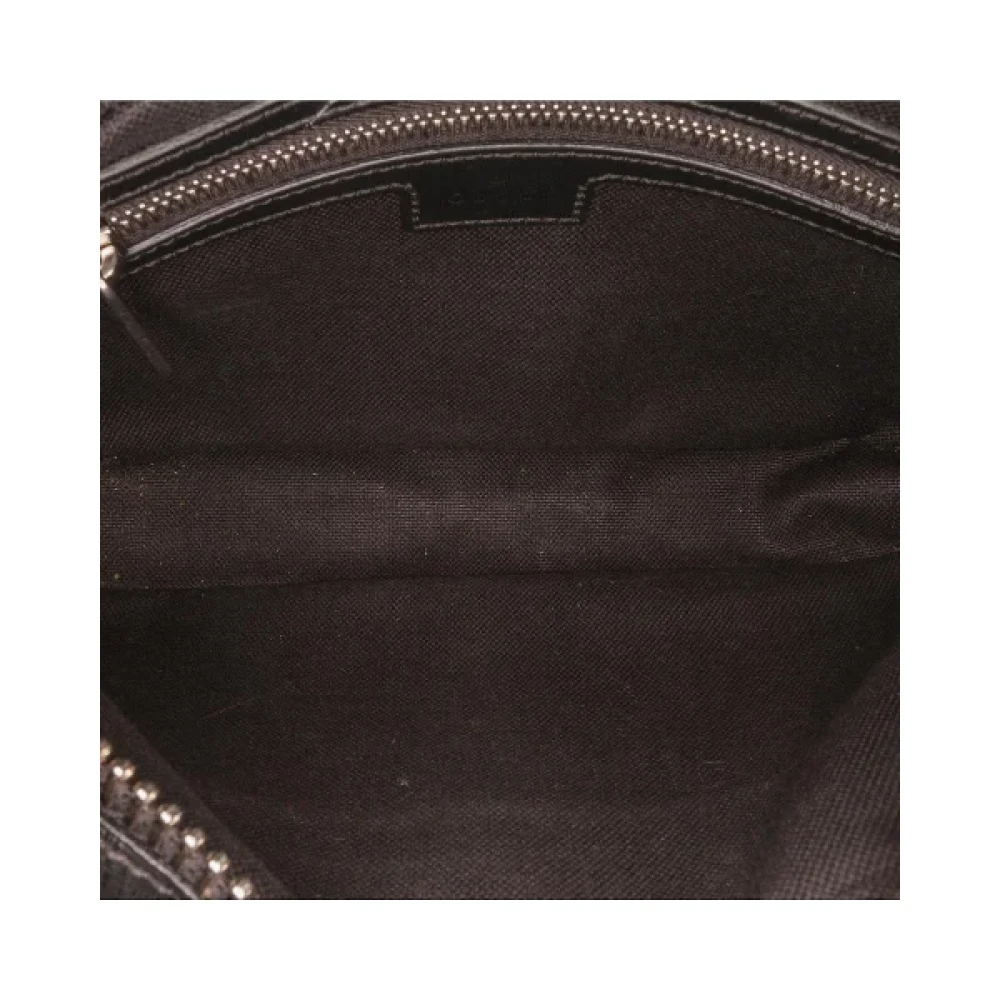Gucci Vintage Pre-owned Cotton gucci-bags Black Heren