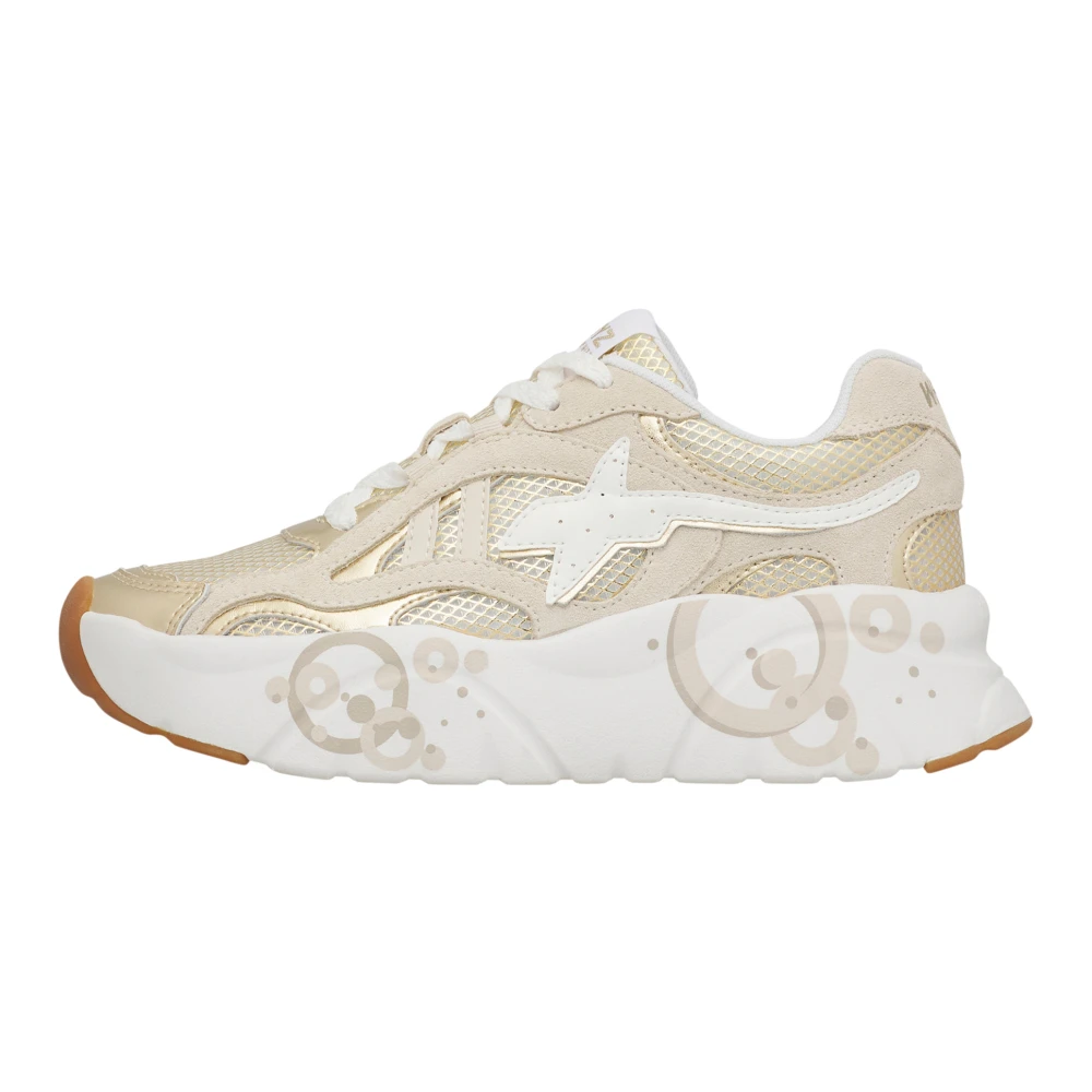 W6yz Women's Yellow Sneakers, 4 Uk, Ida Sneaker