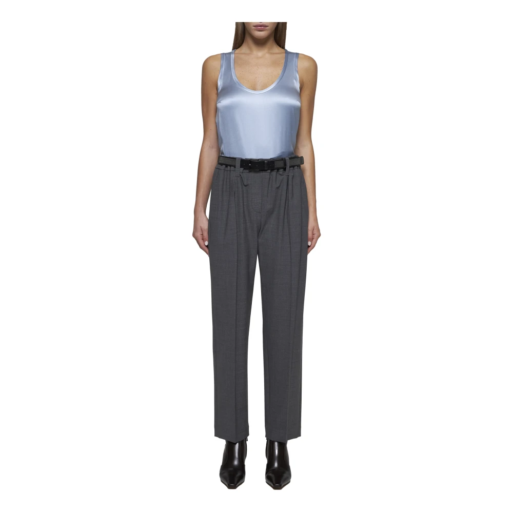 BRUNELLO CUCINELLI Elegante Top voor Vrouwen Blue Dames