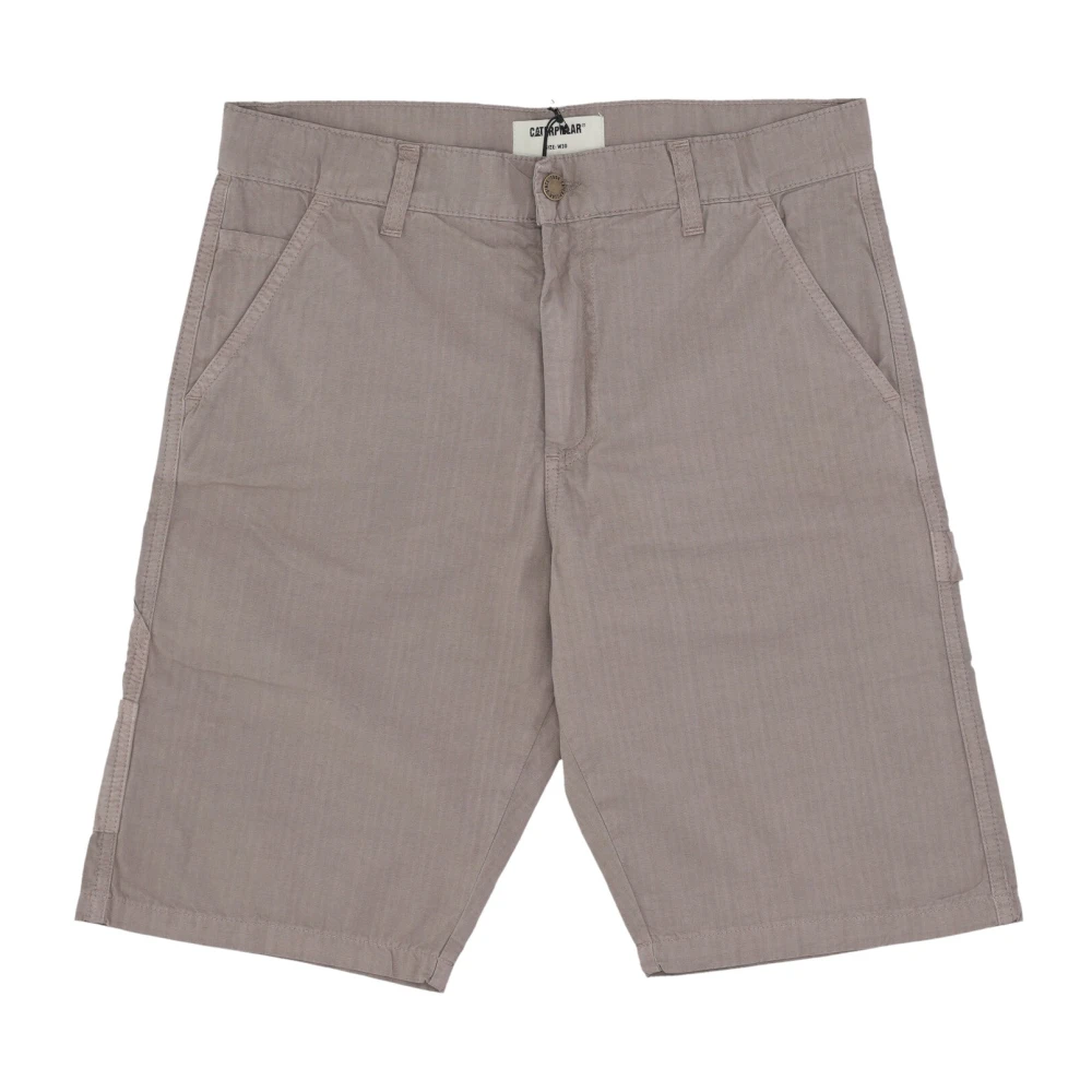 CAT Ripstop Carpenter Short Chateau Grey Gray Heren