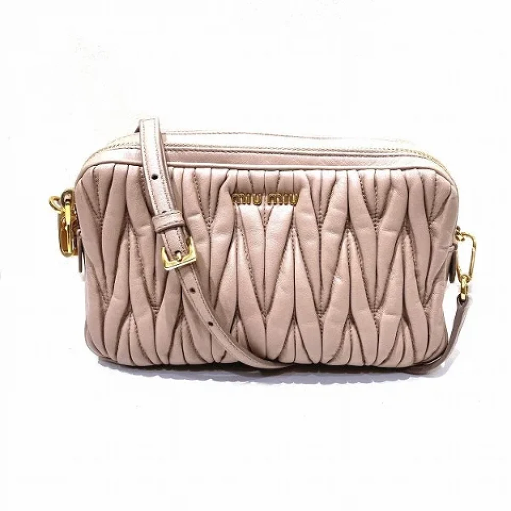 Pre-owned > Pre-owned Bags > Pre-owned Cross Body Bags - - Miu Miu Pre-owned - Modalova