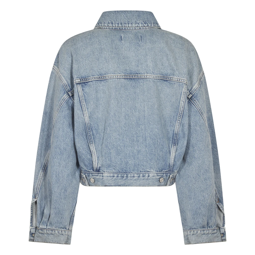 Agolde Stijlvolle Palmer Jas voor Vrouwen Blue Dames