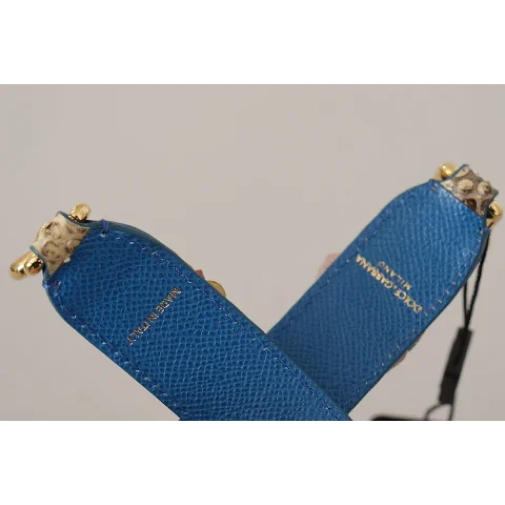 Dolce & Gabbana Pre-owned Leather home-office Multicolor Dames