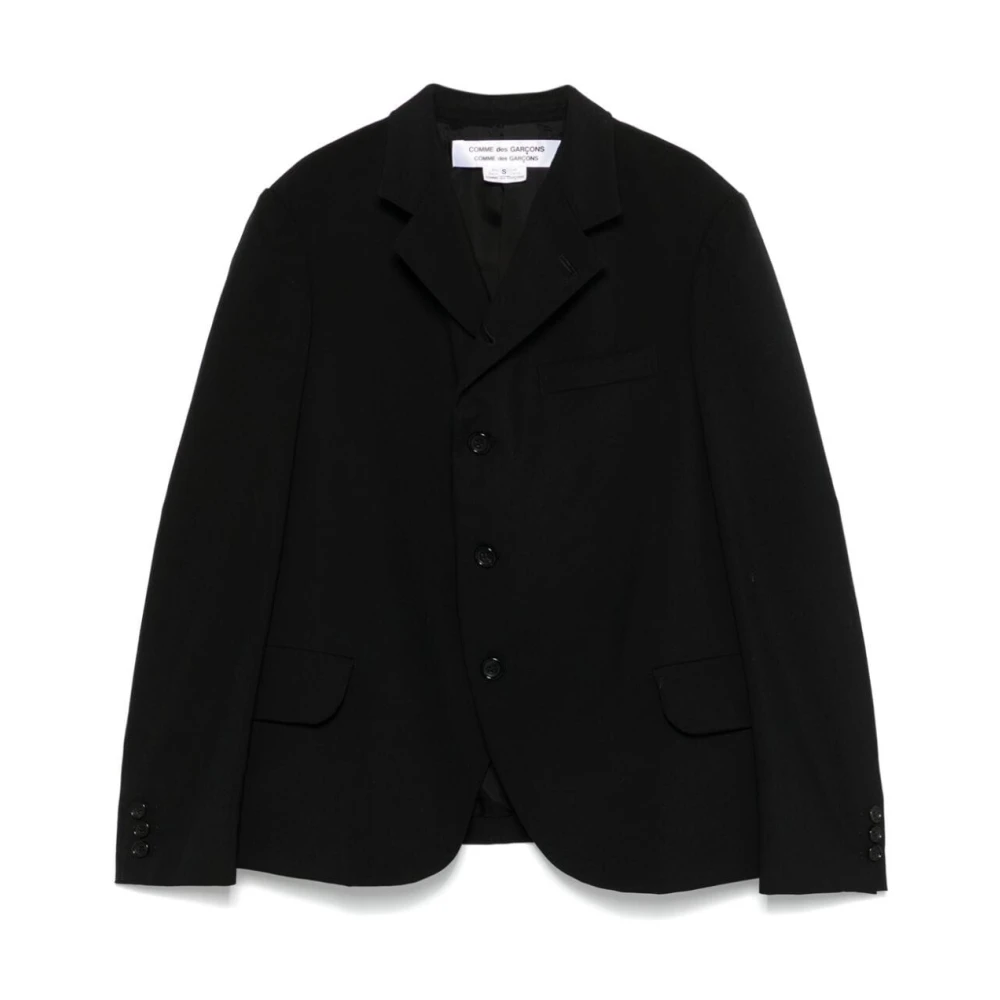 Comme des Garçons Zwarte Jas voor Stijlvolle Look Black Dames