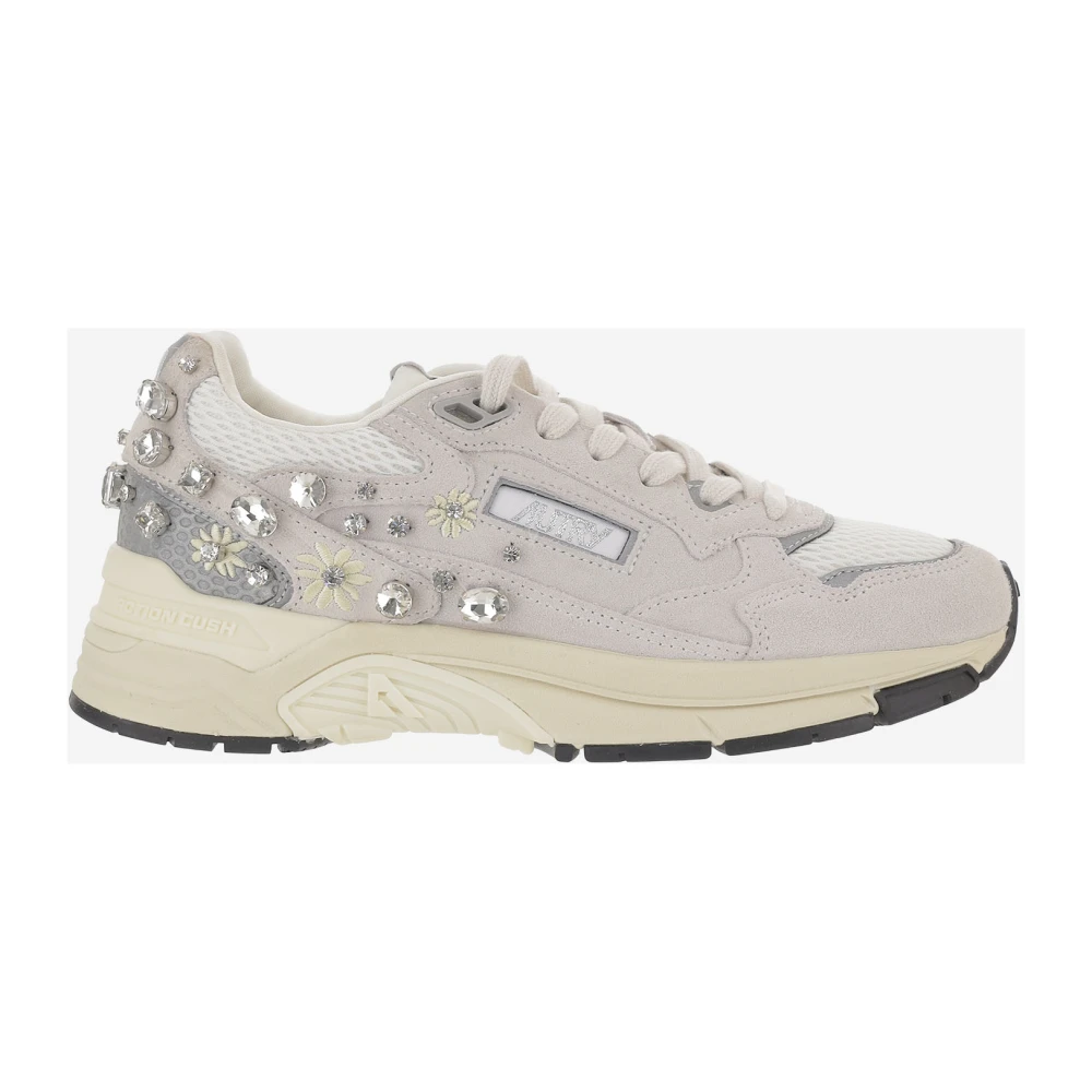Autry Women's Beige Sneakers, 7 Uk, Hyperway Trainers