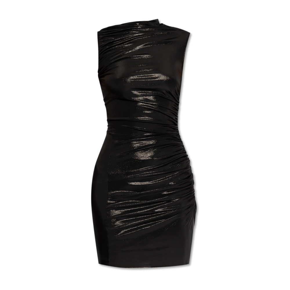Rick Owens Mini mouwloze jurk Black Dames