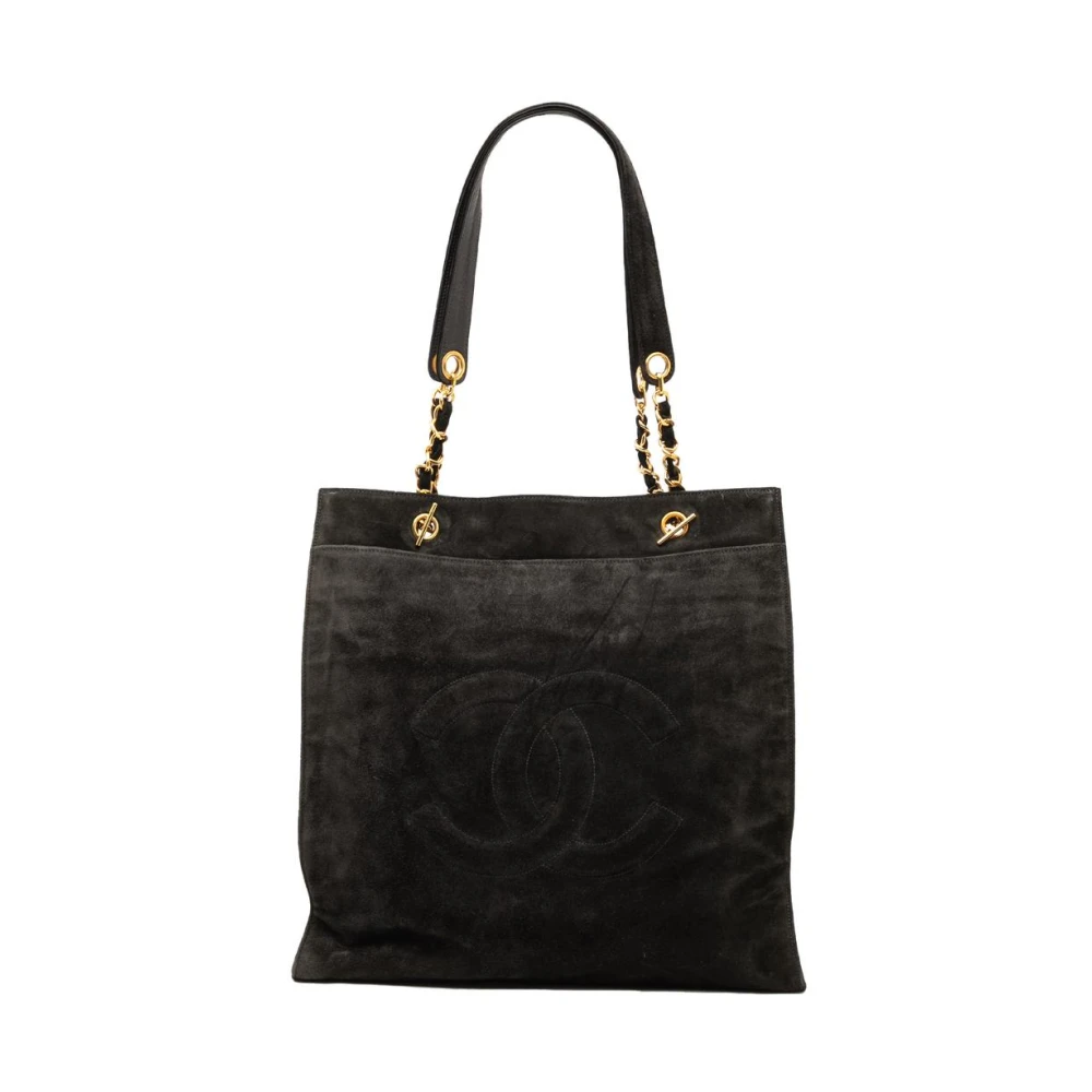 Chanel Vintage Donna Nero Pre-Owned, Taglia Unica, Used,