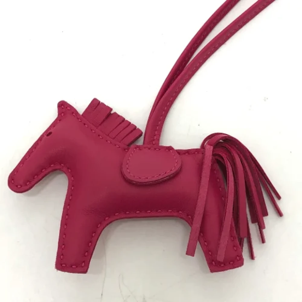 Hermès Vintage Pre-owned Leather key-holders Purple Dames