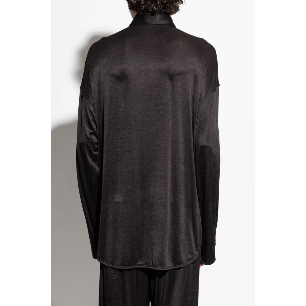 Diesel Shirt met logo Black Heren