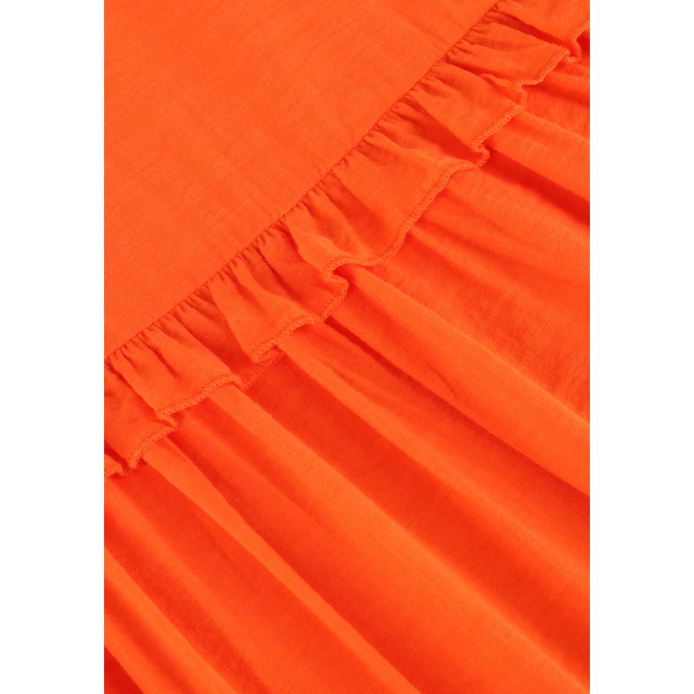 Y.A.S Oranje Strap Maxi Jurk Orange Dames