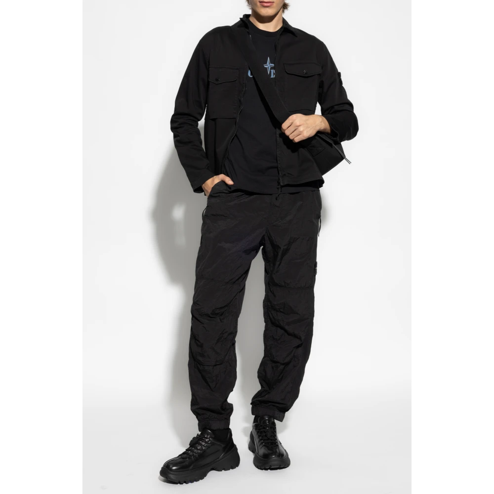 Stone Island Broek capsule Ghost Black Heren