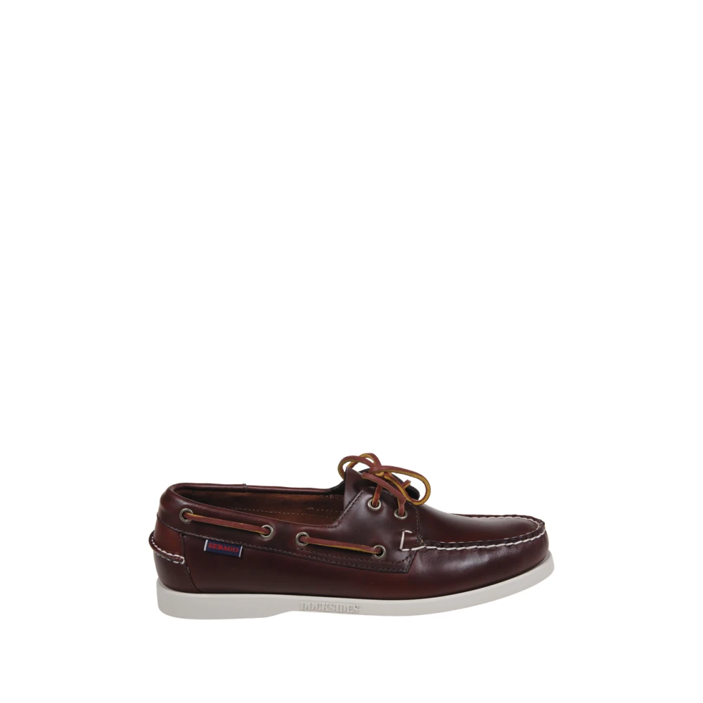 Sebago Men's Brown Docksides Portland Waxed Loafer