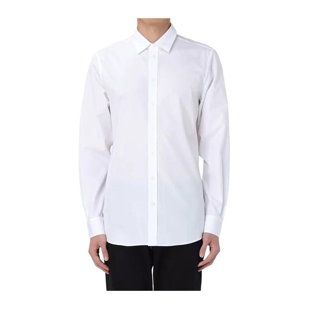 Moschino Witte Shirt Collectie White Heren