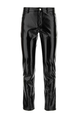 pantalon-noir-en-vinyle