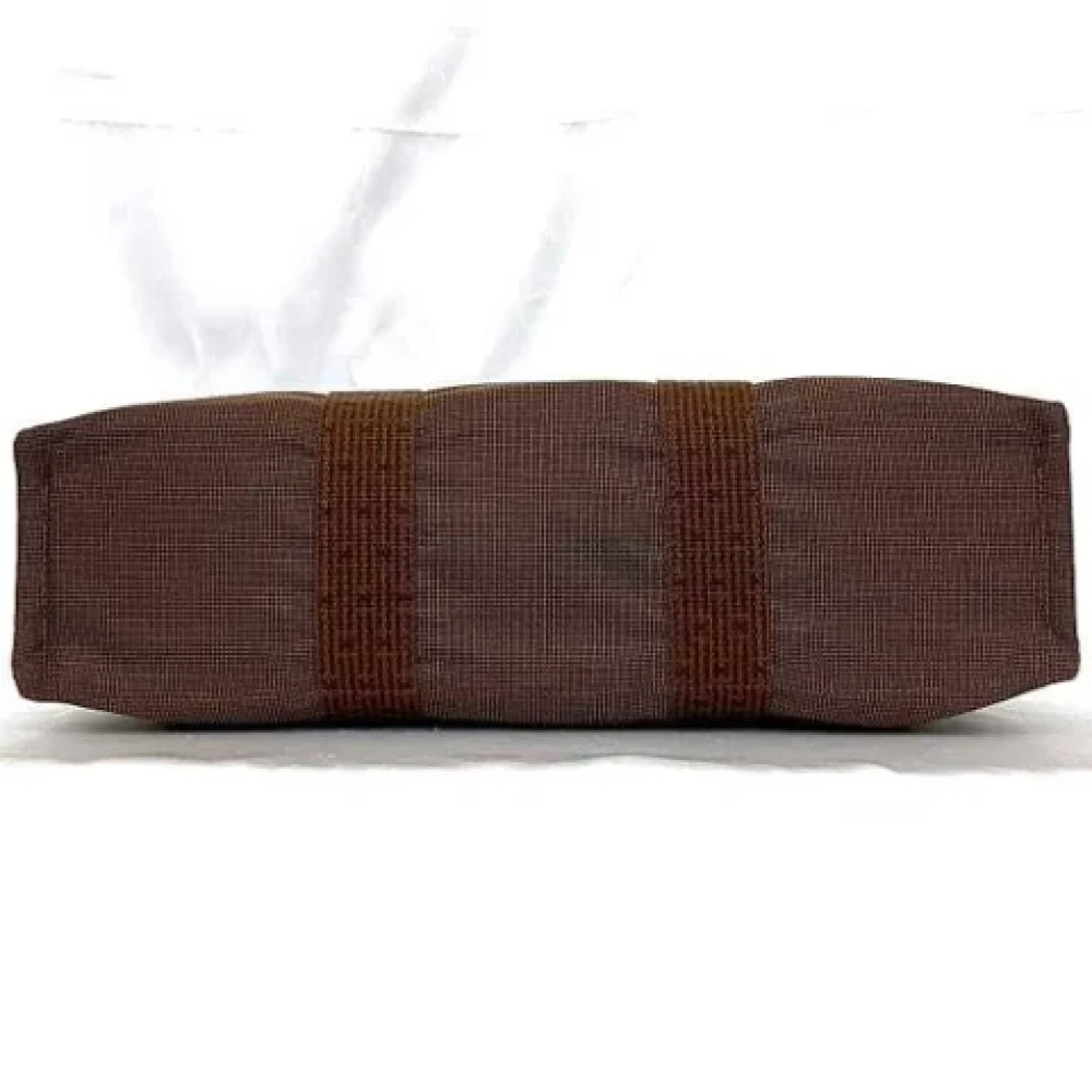 Hermès Vintage Pre-owned Canvas totes Brown Dames
