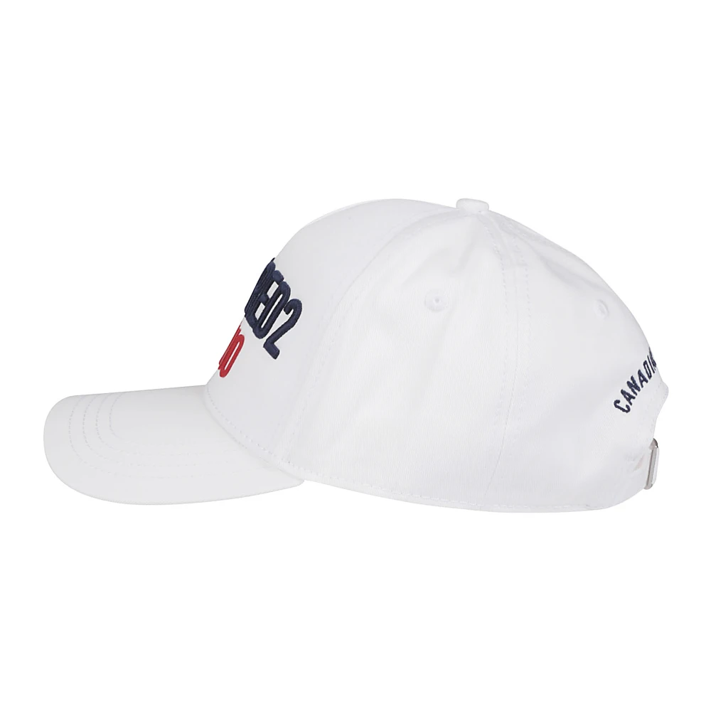 Dsquared2 Logo Baseball Cap White Heren