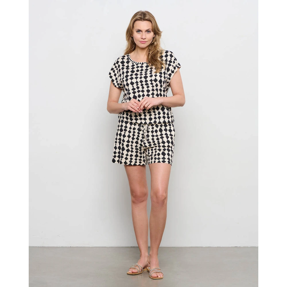 &Co Woman T-shirt met ronde hals Multicolor Dames