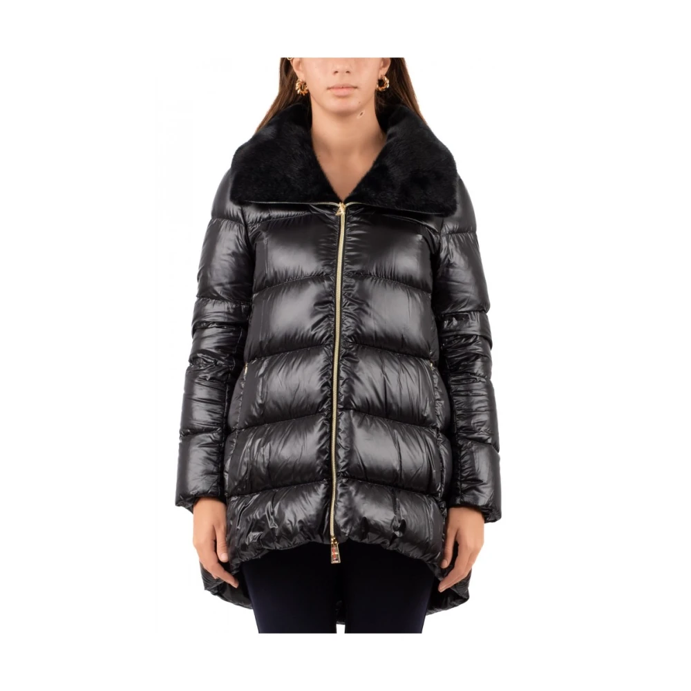 Herno Dames Puffer Jas Black Dames