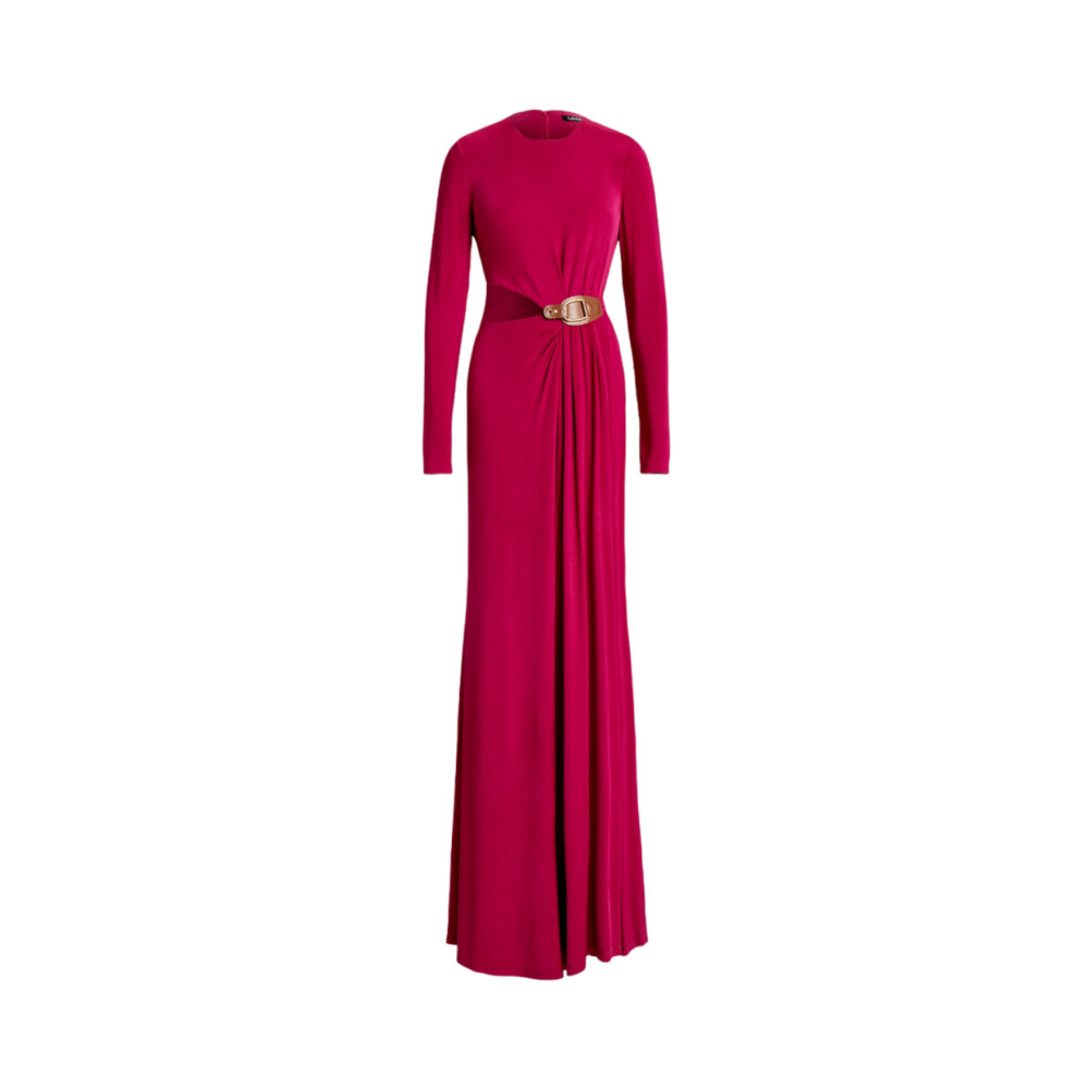 Vestido Largo Fucsia para Mujeres Ralph Lauren Maxi Vestidos Miinto