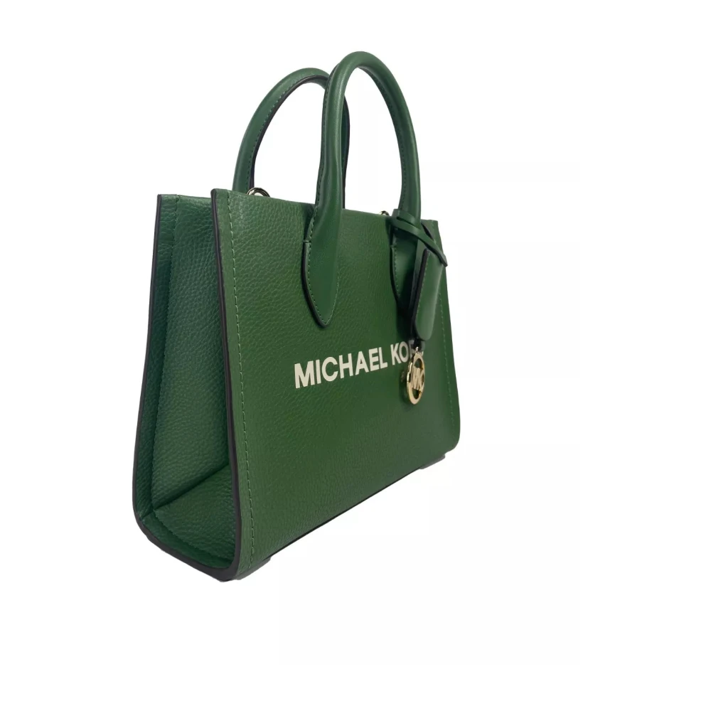 Michael Kors Mirella Small Top Zip Shopper Tas Green Dames