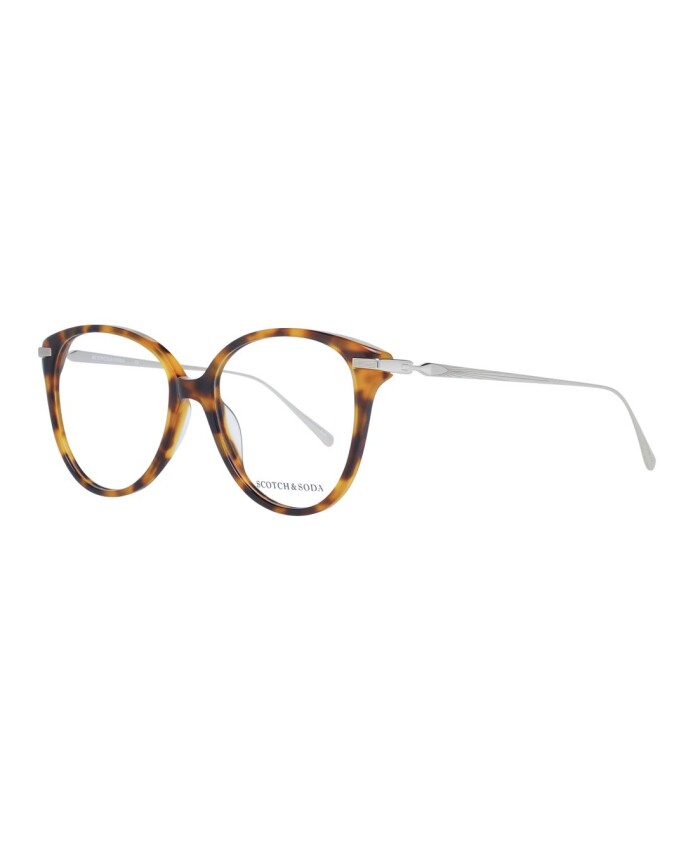 montures-optiques-pour-femmes-marron-style-rond