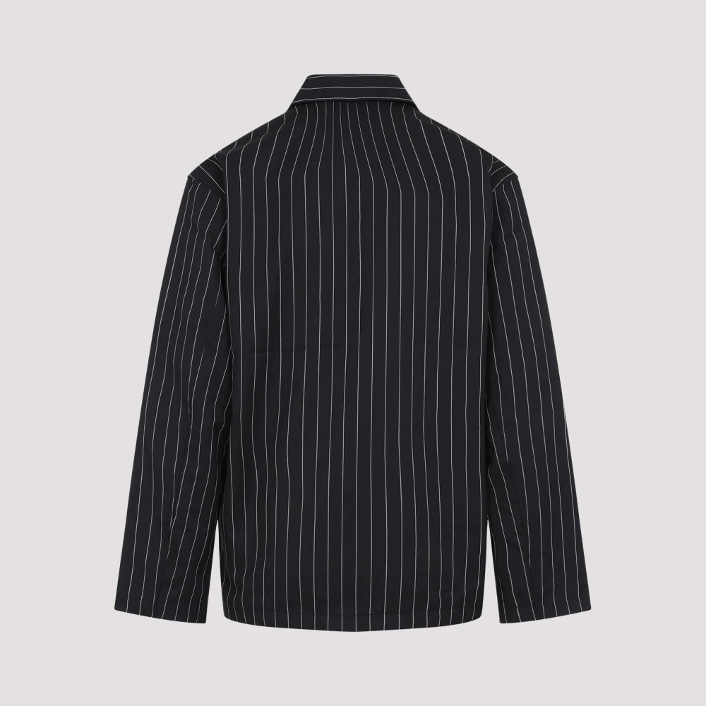 Carhartt WIP Zwarte Streep Seaton Blazer Black Heren