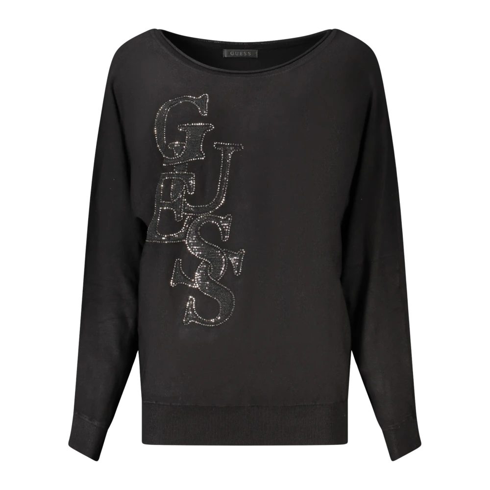 Guess Women's Noir Batwing Sleeve Jumper For Esmeralda - Image 3