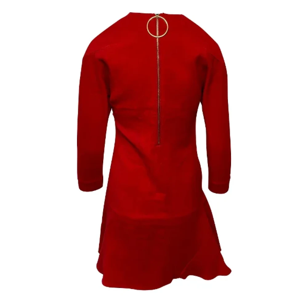 Marni Pre-owned Silk dresses Red Dames