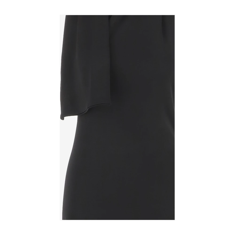 Khaite Zwarte Roza Jurk Black Dames