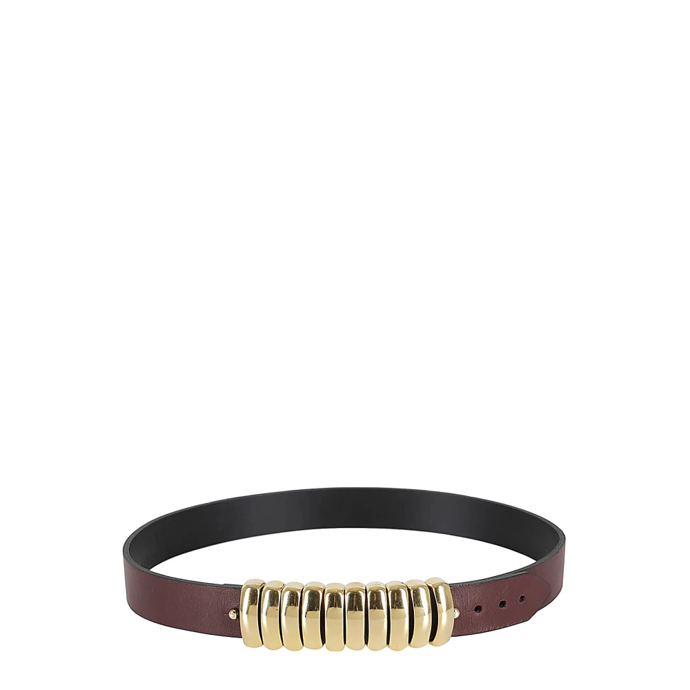 Federica Tosi Stijlvolle Bold Riem voor Modieuze Look Red Dames