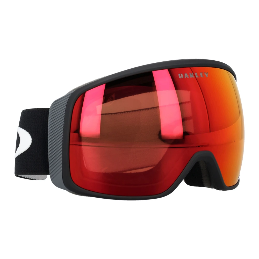 Oakley Verstelbare Band Flight Tracker Zonnebril Black Heren