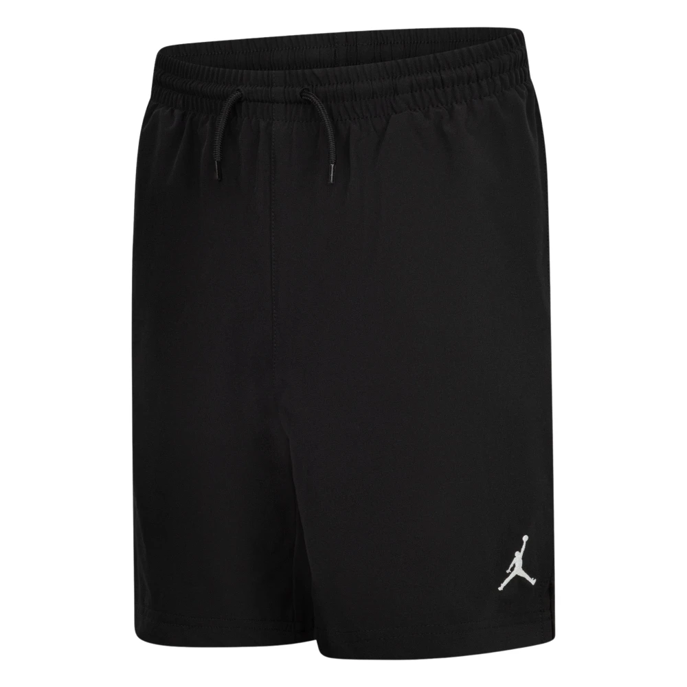 Jordan Boys Black Shorts, 10 Y, Mj Jumpman Woven Play Shorts
