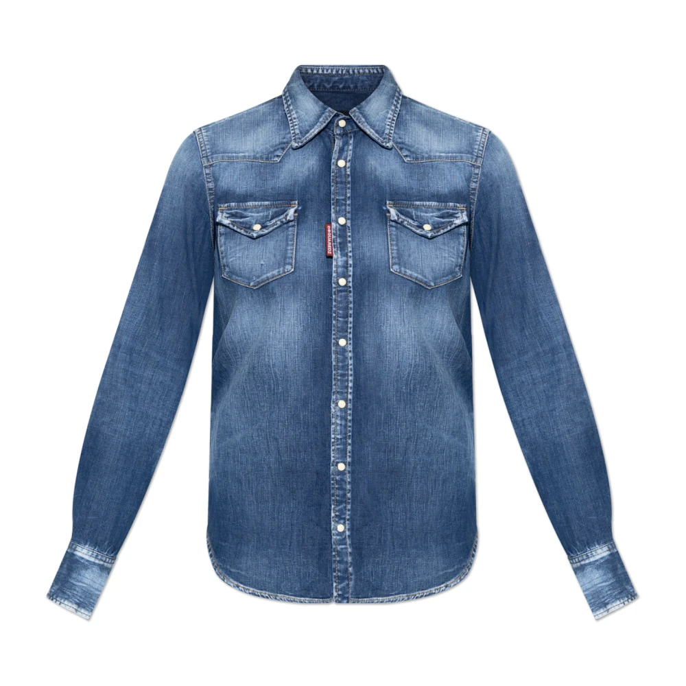 Blouses & Shirts > Denim Shirts - - Dsquared2 - Modalova