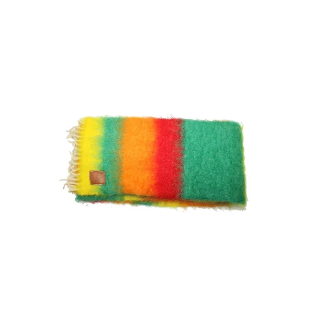 Loewe Pre-owned Wool scarves Multicolor Dames