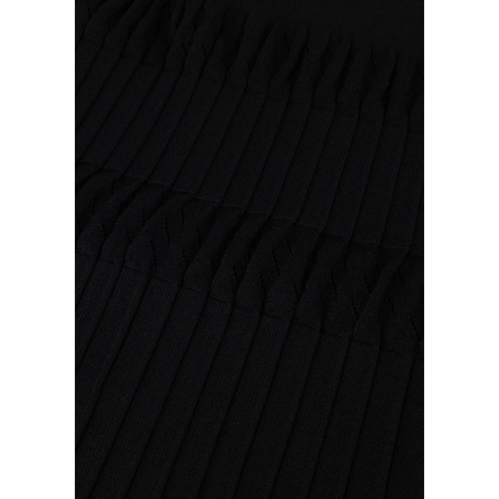 Twinset Elegante Mini Jurk Black Dames