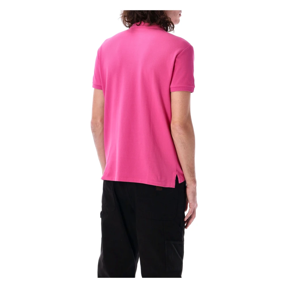 Polo Ralph Lauren Gepersonaliseerd Klassiek Poloshirt Pink Heren