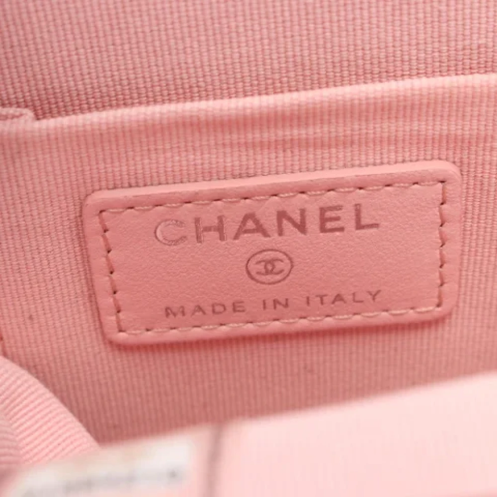 Chanel Vintage Pre-owned Leather chanel-bags White Dames
