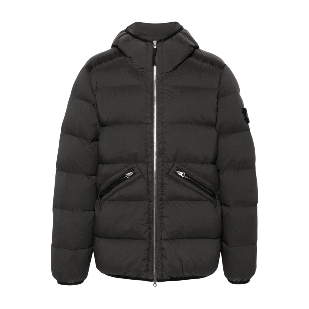 Stone Island Stijlvolle Stone Coats voor jou Gray Heren