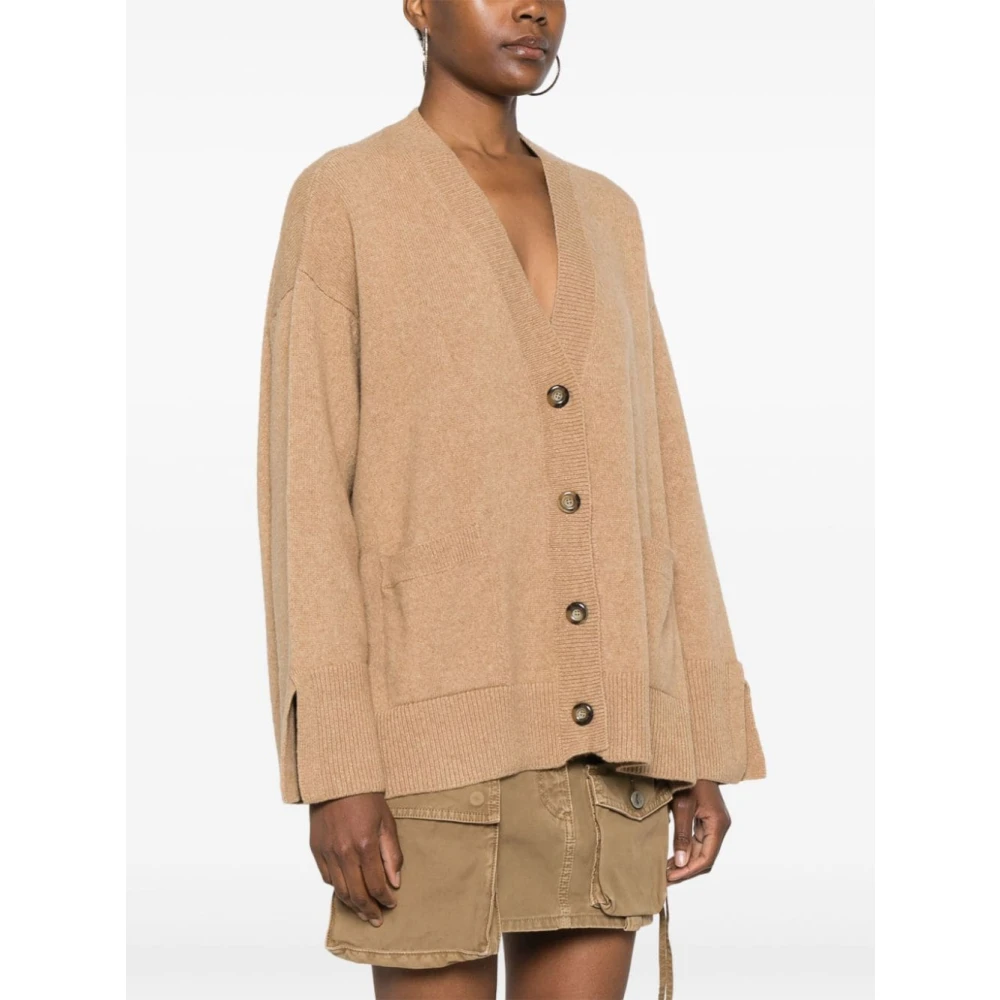 Roberto Collina Kameel Sweater Collectie Brown Dames