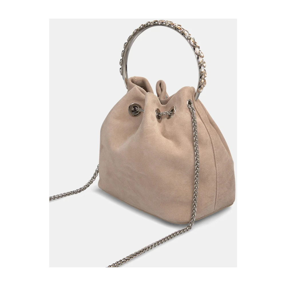 Alma en Pena Emmer tas hanger detail Brown Dames