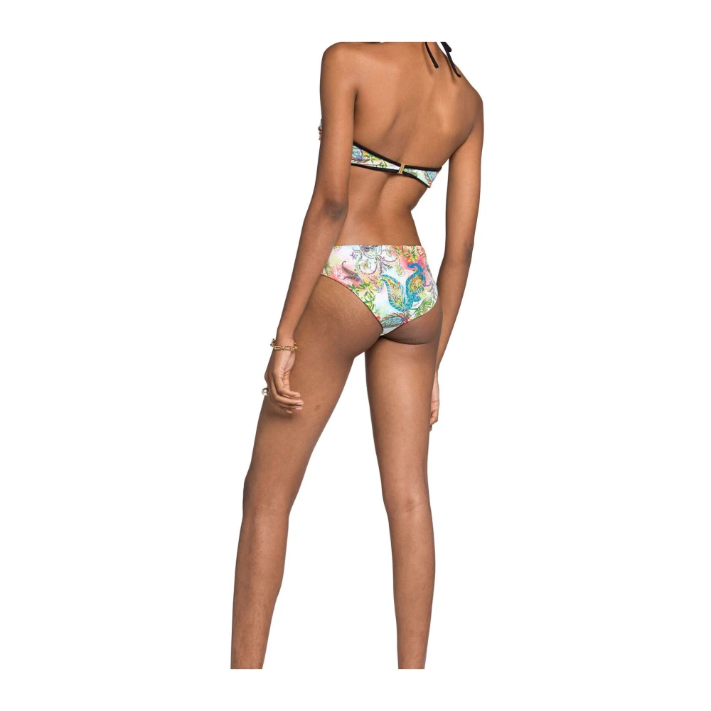 Roberto Cavalli Botanische Halternek Bikini Set Multicolor Dames