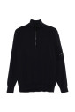 pull-en-laine-bleu-avec-col-polo